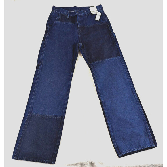 Gap men sz 29/30 90s Loose Carpenter Jeans no stretch rigid 0398 - Picture 2 of 6